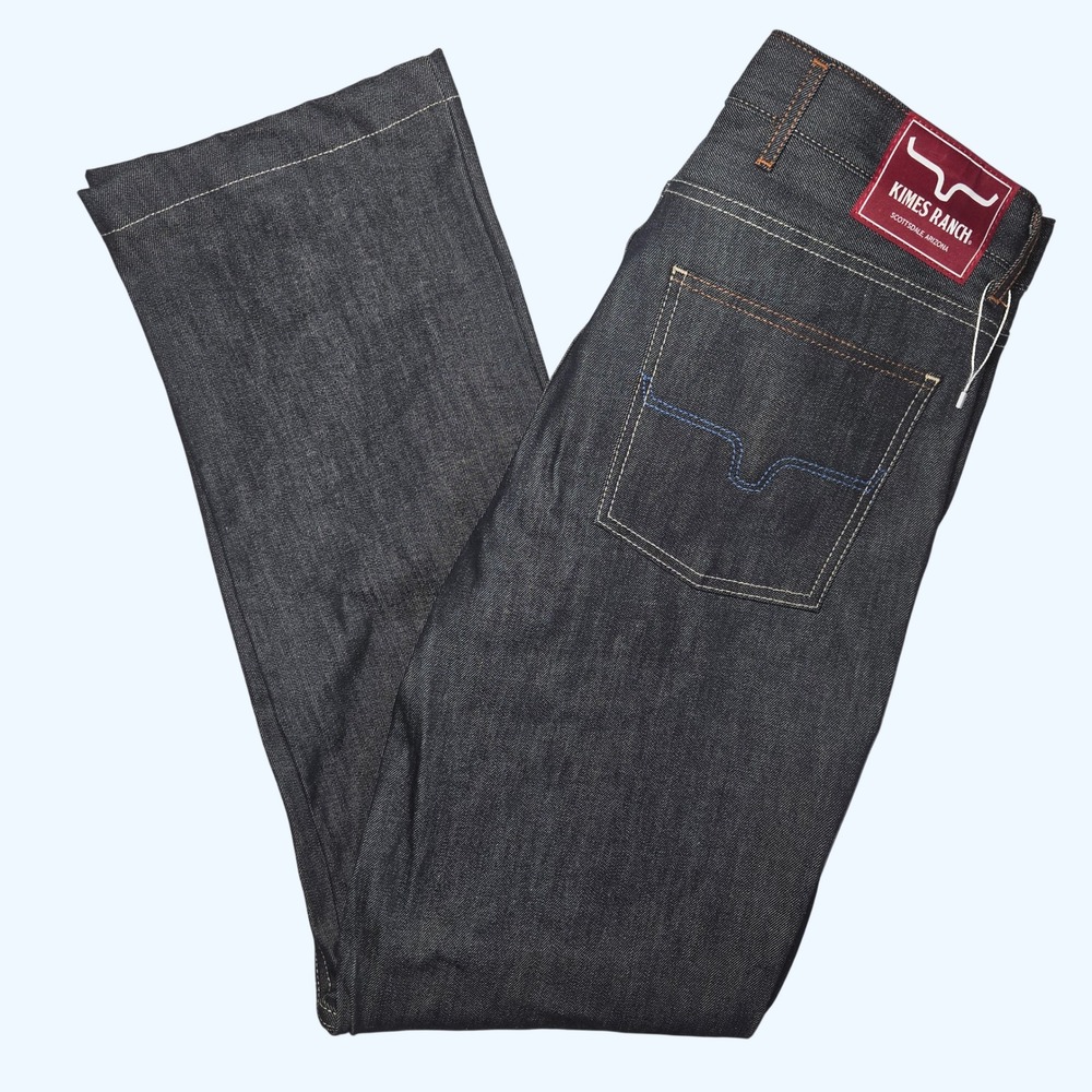Kimes Ranch Dillon Jeans 33x34 (Fits ~36x35) Straight Leg Made in USA NWOT?